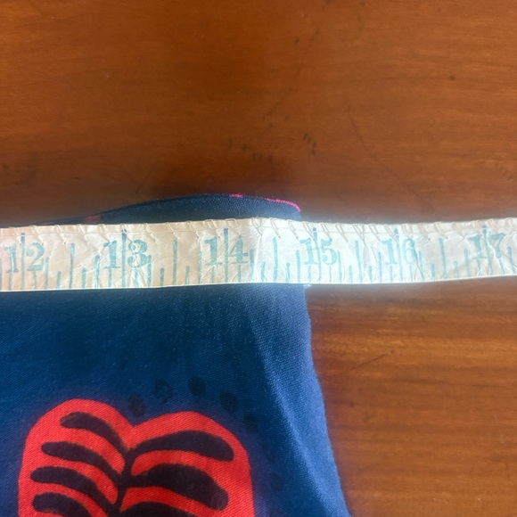 Farm Rio Anthropologie viscose Slip Midi Skirt Hearts Leaves - Picture 13 of 16